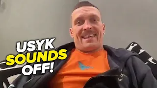 Oleksandr Usyk - Fury Does NOTHING BETTER than me but TALK!