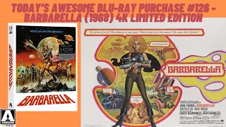 TODAY'S AWESOME BLU-RAY PURCHASE #126 - Barbarella (1968) 4K Limited Edition