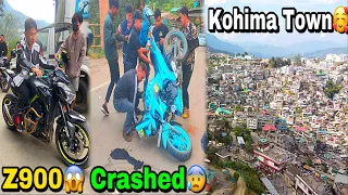 DIMAPUR TO KOHIMA RIDE 🥰 || Z900😱 || Crash😭