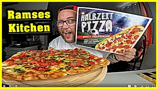 HALBZEIT PIZZA Spicy Pepperoni | Ramses Kitchen