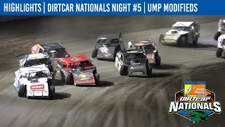 DIRTcar UMP Modifieds | DIRTcar Nationals | Volusia Speedway Park | February 9, 2024 | HIGHLIGHTS