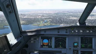 Msfs2020 Ultra Settings Gusty A320 Approach and Landing into JFK/KJFK