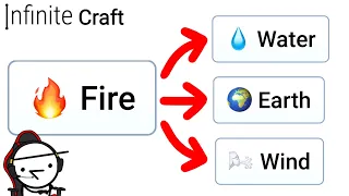 All Elements From FIRE? | Infinite Craft!