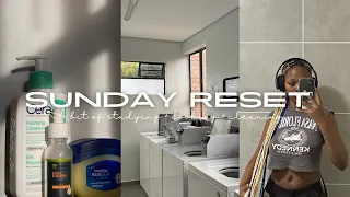 reset vlog: cleaning + doing the laundry + cooking + some schoolwork ☆