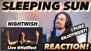 Nightwish - Sleeping Sun (live @Hellfest 2022) FIRST REACTION! (PURE ENJOYMENT!)