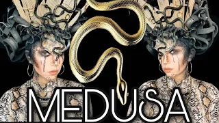 MEDUSA HEADPIECE AND MAKEUP TUTORIAL | Cosplay Medusa | AMANDA LEE