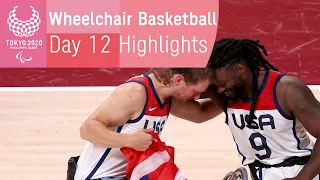 Wheelchair Basketball Highlights | Day 12 | Tokyo 2020 Paralympic Games