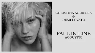 Christina Aguilera - Fall in Line (feat. Demi Lovato) [Acoustic]