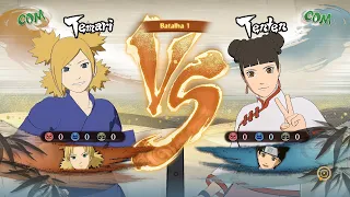 Temari Vs Tenten (Clássico and Road to Boruto) - NARUTO STORM 4 NEXT GENERATIONS | Full HD