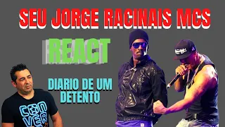 Português reage a Seu Jorge Racionais MCs - Diario de um detento - Olha só!😎