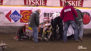 Tai Woffinden crash Torun 12 04 2015