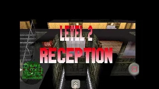 Die Hard Trilogy PSone : Level 2 Reception Walkthrough