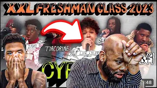 2 RARE WTF IS THIS! 2023 XXL Freshman Cypher With Rob49, Luh Tyler | POPS REACTION!!