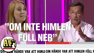 Lööf kritiserar Kristerssons samarbete med SD: ”Om inte himlen föll ner”