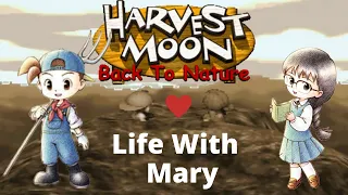 Harvest Moon: Back to Nature - Mary (Events, Dialogue, Marriage)