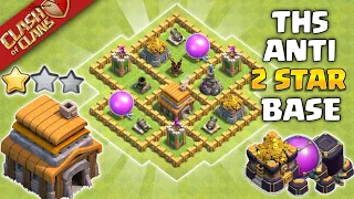 Town hall 5(Th5) Base | Town hall 5(Th5) Farming/Trophy/Pushing/War Base | Coc Th5 Base (Link) 2023