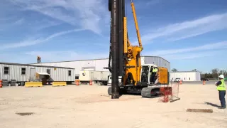 RTG RM 20 - Pile Driving Rig (Raw Footage)