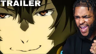 BUNGO IS BACK! Bungo Stray Dogs Season 4 Trailer REACTION!