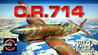 War Thunder Realistic: C.R.714 [A Challenge!]