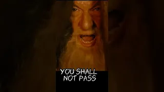 Gandalf |  You shall not pass #lordoftherings #lotr  #gandalf