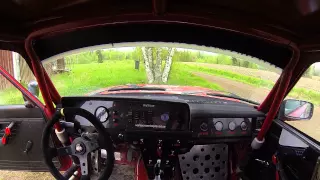 Rally Karlstad 2015 ss3 Stefan Alenmalm AVÅKNING!