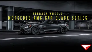 Blacked out Mercedes AMG GT Black Series| Ferrada Wheels FR8