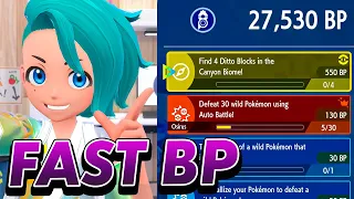 The EASIEST way to FARM BP in the Indigo Disk Pokemon Scarlet and Violet DLC