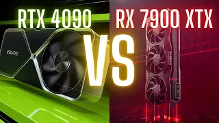 RTX 4090 vs RX 7900 XTX in 15 GAMES in 4K