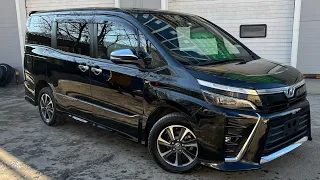 Купили на Японском аукционе Toyota Voxy 2018 год 4WD