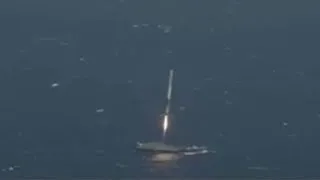 SpaceX completes historic Falcon 9 rocket launch, landing