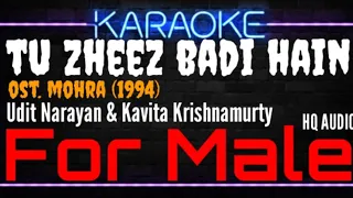 Karaoke Tu Cheez Badi Hain ( For Male ) - Udit Narayan & Kavita Krishnamurty Ost. Mohra (1994)