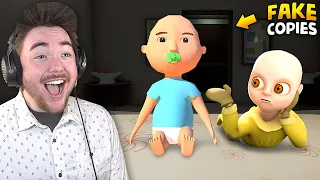 PLAYING NEW BABY IN YELLOW RIPOFFS… (so bad its funny)