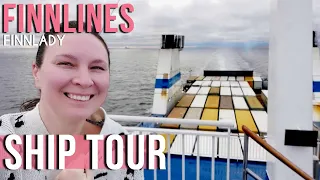 Finnlines Ship Tour // Ferry from Travemünde - Helsinki // Finnlady