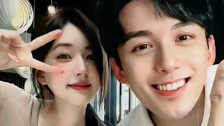 Sweet couples together in modern drama Zhao lusi and Wu Lei