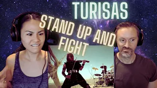 AN OPERATIC VOICE? | Our First Time Reaction to Turisas - Stand Up and Fight