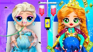 A Rica Anna e a falida Elsa Viraram Mamães / 32 DIYs de Frozen