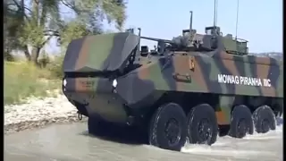 General Dynamics European Land Systems - Mowag Piranha IIIC Armoured Personnel Carrier 8x8 [480p]