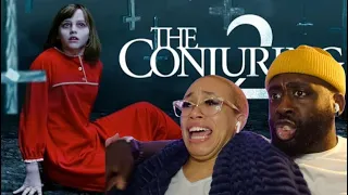 COUPLE REACTS TO  *CONJURING 2* (2016)  FOR THE FIRST TIME!!!!