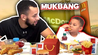 HUGE MCDONALDS MUKBANG ASMR | FIRST TIME TRYING VEGAN VEGGIE DIPPERS