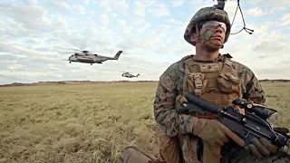 U.S. Marines Conduct Air Assault