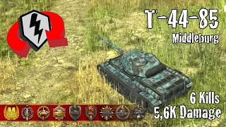 T-44-85  |  5,6K Damage 6 Kills  |  WoT Blitz Replays