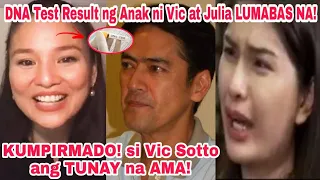 OMG! Julia Clarete NILABAS na ang Resulta ng DNA Test at LUMABAS na si Vic Sotto ang AMA!