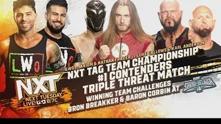 NXT! #727:LWO vs Axiom & Nathan Fraser vs The O.C.