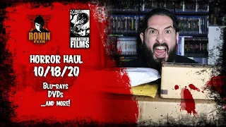 Horror Haul and Unboxing: 10/18/20 | Too Extreme for Mainstream/Unearthed Films, Scream Factory!