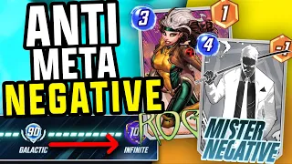 Trying To BEAT THE META With Mister Negative! - Marvel Snap