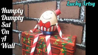 Humpty dumpty Craft.. using Egg