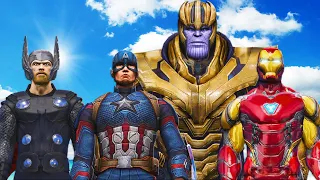 THANOS VS AVENGERS - Iron Man, Captain America, Thor