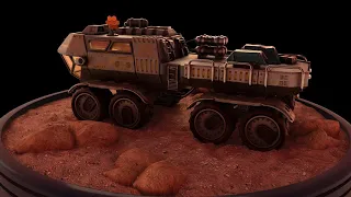 Mars Transport Vehicle (3D Model)