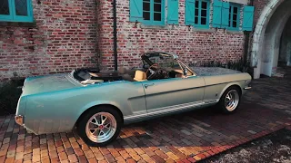 Production Car Review - Tahoe Turquoise Metallic Revology 1966 Mustang GT Convertible