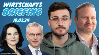 Aufrüstung, Fleisch-Steuer, Bitcoin | WIRTSCHAFTSBRIEFING 19. Februar 2024 | Mit Jens Brodersen